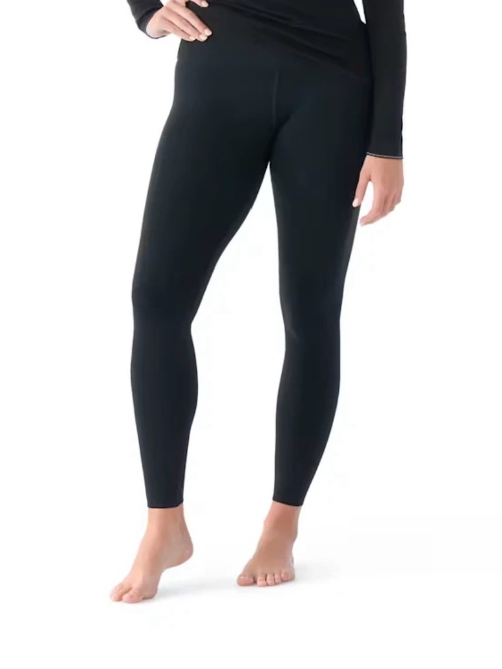NWT Smartwool Women's Intraknit Merino Thermal Leggings Black Wool Insulated